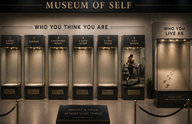 The Self You Think You Are vs The Self You Actually Live As